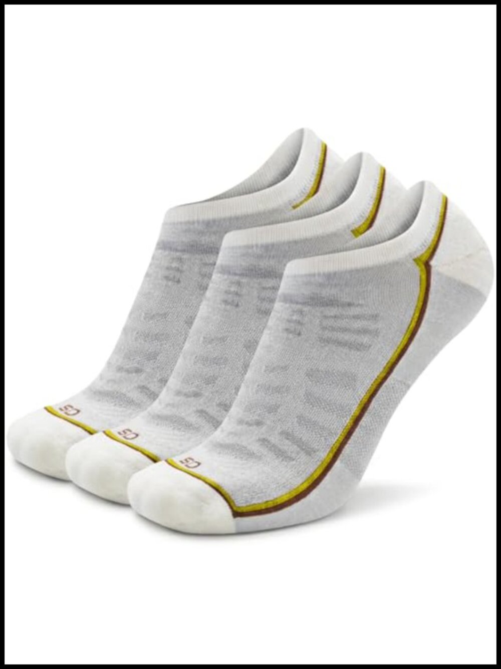 Merino Wool No Show Running Socks Thin Cushion Athletic